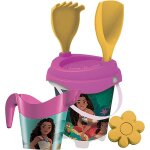 Seau - vaiana - 17 cm - multicolore - 5 accessoires - pour enfants a partir de 24 mois