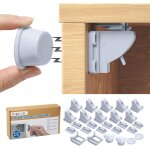 Scurit bb placard bloqu porte magnetique, 10 serrures + 2 cls, scurit domestique enfant barrire ...