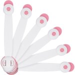 Sécurité enfant portes de placard, 4 pcs loquets de sécurité pour bébé, bloque porte bébé verrouillage ... Sécurité enfant portes de placard, 4 pcs loquets de sécurité pour bébé, bloque porte bébé verrouillage ...
