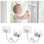Sécurité fenêtre, sécurité fenêtre enfant, 2 pièces verrou fenetre, blanc securite porte enfant avec ... Sécurité fenêtre, sécurité fenêtre enfant, 2 pièces verrou fenetre, blanc securite porte enfant avec ...