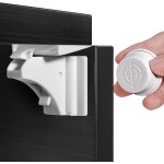 S�curit� placard b�b�, cabinet de protection de l'enfance 12 serrures + 3 cl�s, protection du tiroir ...