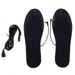 Semelles de chaussures chauffantes usb, tapis de chaussettes chauffantes electriques, lavables, thermiques, ...