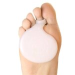 Semelles int�rieures en silicone antid�rapantes, 1 paire, pour pieds avant, coussins de chaussures a ...