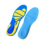 Semelles int�rieures en silicone unisexe, soins des pieds pour la fasciite plantaire, massage orthop�dique, ...