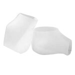 Semelles unisexes en silicone pour chaussures, 1 paire, coussinets de pied rehausseur de hauteur, haute ...