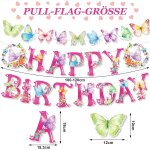Senior - lot de 36 papillons décoratifs colorés a suspendre - décoration d'anniversaire - papillons - ... Senior - lot de 36 papillons décoratifs colorés a suspendre - décoration d'anniversaire - papillons - ...