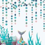 Senior - guirlande papier, ronde papier guirlande, ronde papier guirlande, 2pcs 4m decoration fete, pour ...