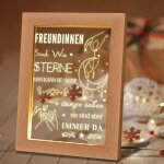 Senior - lampe led en acrylique cadeau pour petite amie, cadeau d'anniversaire pour petite amie, s?ur, ...