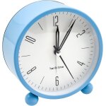 Senior - r�veil silencieux en m�tal rond analogique sans tic - tac avec veilleuse c aliment�e par piles ...