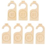 S�parateur de taille de placard pour b�b�, organisateurs de placard en bois pour enfants, s�parateurs ...