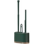 Sept - brosse de toilette, poils flexibles en silicone, ensemble de nettoyage profond avec support ventilé, ... Sept - brosse de toilette, poils flexibles en silicone, ensemble de nettoyage profond avec support ventilé, ...