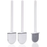 Sept - brosse toilette silicone, (2 pices) brosse toilettes wc, brosse wc silicone et supportsavec des ...