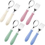 Sept - lot de couverts enfants en inox 8 pièces: 4 x fourchettes, 4 x cuillères, set couvert bebe en ... Sept - lot de couverts enfants en inox 8 pièces: 4 x fourchettes, 4 x cuillères, set couvert bebe en ...