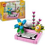 Sept - creator 3 - en - 1 la machine a ecrire avec des fleurs - jouet de construction se transformant ...