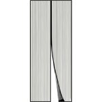 Sept - moustiquaire magntique pour porte , rideau en maille, joint magntique de haut en bas avec fermeture ...