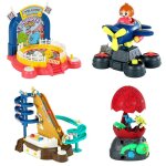 Série parc d'attraction pour enfants, jouets educatifs, démontage et assemblage manuel, bricolage d'écrous ... Série parc d'attraction pour enfants, jouets educatifs, démontage et assemblage manuel, bricolage d'écrous ...