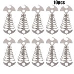 Serre - corde de tente en arêtes de poisson, en acier inoxydable, pont a ressort, ancre, tenseur, accessoire ... Serre - corde de tente en arêtes de poisson, en acier inoxydable, pont a ressort, ancre, tenseur, accessoire ...