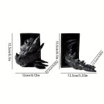 Serre - livres gothiques dragon, serre - livres dcoratifs dragon d'horreur 3d, serre - livres en rsine ...