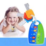 Serrure a cl� de voiture, t�l�commande de simulation pour enfants, combinaison d'eclairage, musique, ...