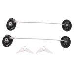 Serrure de porte de réfrigérateur adhésive forte, 2 pièces, verrouillage de porte de congélateur, de ... Serrure de porte de réfrigérateur adhésive forte, 2 pièces, verrouillage de porte de congélateur, de ...