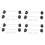 Serrure de porte de r�frig�rateur a forte adh�rence, 8 pi�ces, verrouillage de porte de cong�lateur, ...