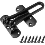 Serrure de porte renforce, verrou a barre pivotante pour la scurit de la maison, serrures de porte ...