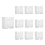 Serrure de porte de tiroir de maison blanche 10 pices - serrure de scurit pour bb enfant, loquet ...