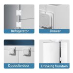 Serrure de s�curit� pour b�b�, 1 pi�ce, protection de porte de r�frig�rateur, anti - ouverture de serrure ...