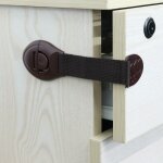 Serrure de sécurité en plastique, 5 pièces / lot, protection pour tiroir, armoire, toilettes, bébé, enfants, ... Serrure de sécurité en plastique, 5 pièces / lot, protection pour tiroir, armoire, toilettes, bébé, enfants, ...