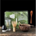 Service a thé matcha en noix de coco, fait a la main, maison, facile a nettoyer, kit de support a outils, ... Service a thé matcha en noix de coco, fait a la main, maison, facile a nettoyer, kit de support a outils, ...