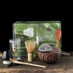 Service a thé matcha en noix de coco, fait a la main, maison, facile a nettoyer, kit de support a outils, ... Service a thé matcha en noix de coco, fait a la main, maison, facile a nettoyer, kit de support a outils, ...