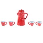 Service a thé en porcelaine, vaisselle, tasse a thé, jouet miniature pour maison de poupée 1 / 12, 5 ... Service a thé en porcelaine, vaisselle, tasse a thé, jouet miniature pour maison de poupée 1 / 12, 5 ...