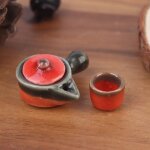 Service a thé rétro en porcelaine, 2 tasses pièces / ensemble pour maison de poupée, service a thé miniature ... Service a thé rétro en porcelaine, 2 tasses pièces / ensemble pour maison de poupée, service a thé miniature ...