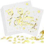 Serviette anniversaire, 40 pièces serviettes happy birthday, blanc or serviette de table papier, serviette ... Serviette anniversaire, 40 pièces serviettes happy birthday, blanc or serviette de table papier, serviette ...