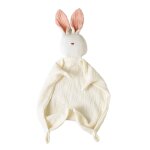 Serviette apaisante pour bb, mousseline de coton, mouchoir de dessin pour bb, lapin mignon, jouet ...