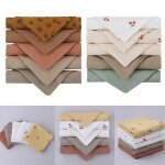 Serviette de bain pour b�b�, 5 pi�ces, mouchoir en coton, gaze douce absorbante, pour la maternelle