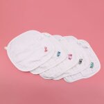 Serviette de bain de bouche brodée pour bébé, mouchoir multifonctionnel en gaze de coton a bulles, lingette ... Serviette de bain de bouche brodée pour bébé, mouchoir multifonctionnel en gaze de coton a bulles, lingette ...