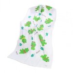 Serviette de bain en coton doux pour bb, respirante, absorbe l'humidit, couverture pour tout - petit ...