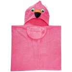 Serviette de bain enfant - franny le flamant rose