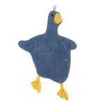 Serviettes de bain en molleton microfibre pour enfants, dessin anim, avec boucles de suspension, pratique ...