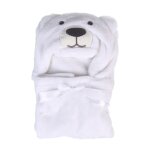 Serviette de bain polaire en forme d'animal pour bb, peignoir a capuche, cape, couverture de rception ...