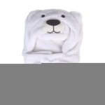 Serviette de bain polaire en forme d'animal pour bb, peignoir a capuche, cape, couverture de rception ...