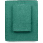Serviettes de bain vert d'eau, 2 serviettes de bain, serviette de visage, serviette de bidet, couleur ...