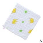 Serviette carre douce et super absorbante pour enfant, accessoire de mouchoir en coton, soins du visage ...