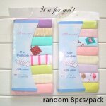 Serviettes en coton pour nouveau - n, 1 @ #8 pices / paquet, serviettes pour bb, motif dessin anim, ...