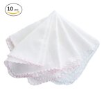 Serviette en coton purifié 32x32, mouchoir de couleur unie, pour soins infirmiers, carré, bavoir pour ... Serviette en coton purifié 32x32, mouchoir de couleur unie, pour soins infirmiers, carré, bavoir pour ...