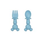 Set de 2 couverts silicone - 2 pcs silicone cutlery set mickey Set de 2 couverts silicone - 2 pcs silicone cutlery set mickey