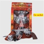 Set de 2 pistolets avec holsters 27cms (sachet)