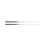 Set de 2 queues de billard - ramin - 145cm