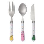 Set 3 couverts d'apprentissage barbapapa - petit jour paris